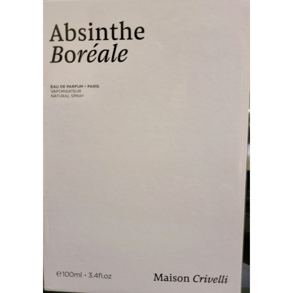 Absinthe Boreale By Maison Crivelle  Eau De Parfum 3.3floz Sealed. AUTHENTIC